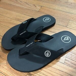 Volcom Black Sandals